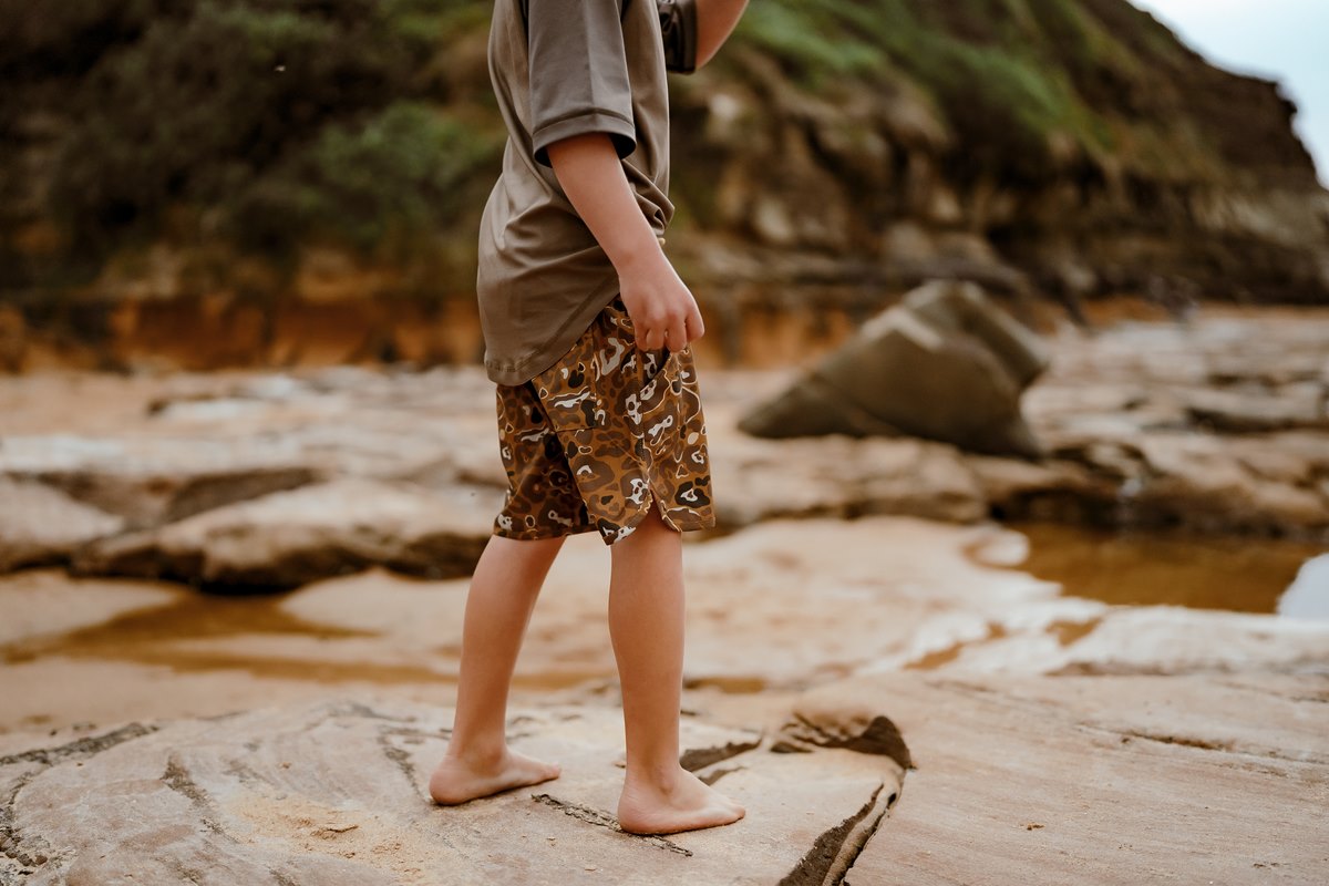 Board shorts- Jungle print